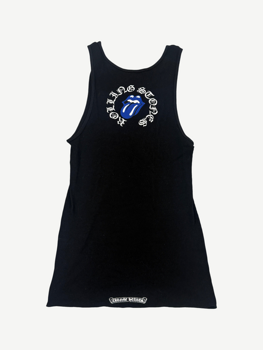 Chrome Hearts Black Rolling Stones New York 2024 Exclusive Tank Top