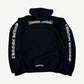 Chrome Hearts Black Scroll Logo Hoodie