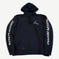 Chrome Hearts Black Scroll Logo Hoodie