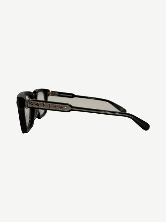 Chrome Hearts Black Silver Ambidixtrous Glasses
