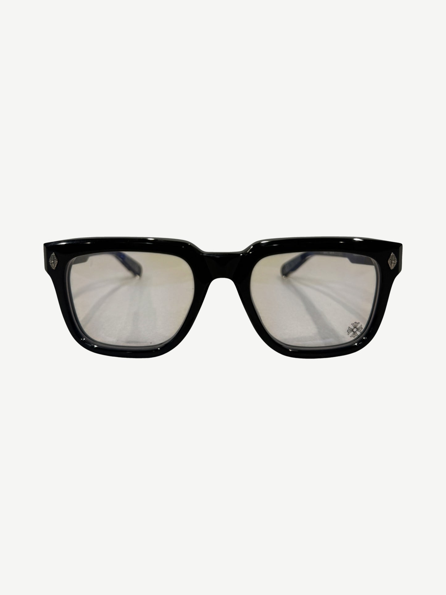 Chrome Hearts Black Silver Ambidixtrous Glasses