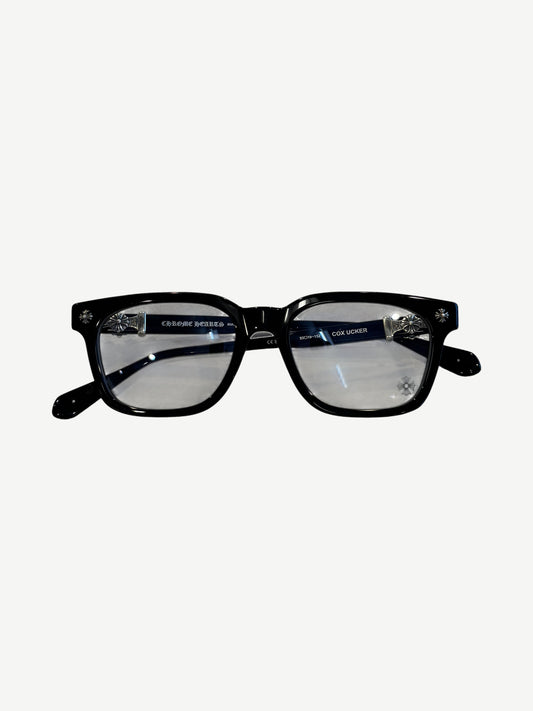 Chrome Hearts Black Silver Cox Ucker Frames