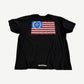 Chrome Hearts Black USA Flag Dagger Tee