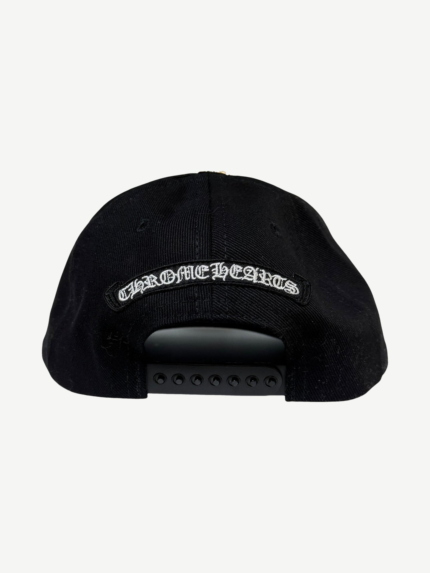 Chrome Hearts Black White Dagger Denim Baseball Hat