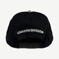 Chrome Hearts Black White Denim Dagger Baseball Hat