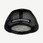 Chrome Hearts Black White Fuck Leather Trucker Hat
