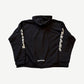 Chrome Hearts Black White Vertical Logo Thermal Zipup
