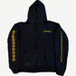 Chrome Hearts Black Yellow Plus Cross Logo Hoodie