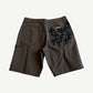 Chrome Hearts Brown Flooded Patch Double Knee Carpenter Shorts