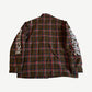 Chrome Hearts Brown Quilted Padded Flannel Shirt