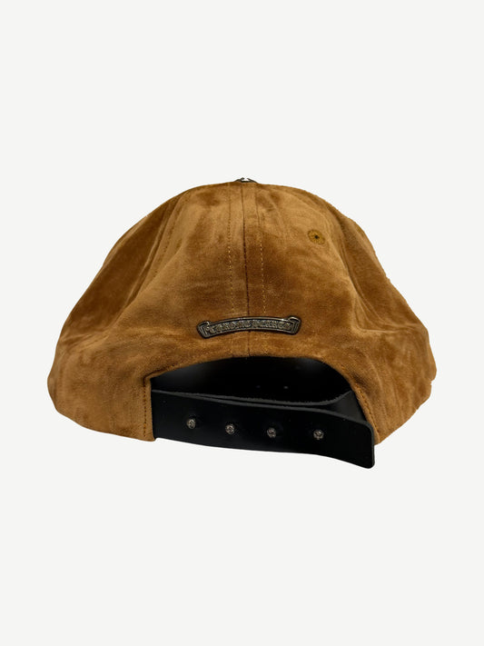 Chrome Hearts Brown Suede Dagger Hat