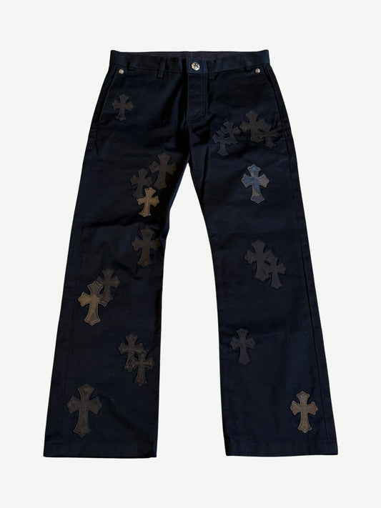 Chrome Hearts Camo Black Cross Patch Chino Pants
