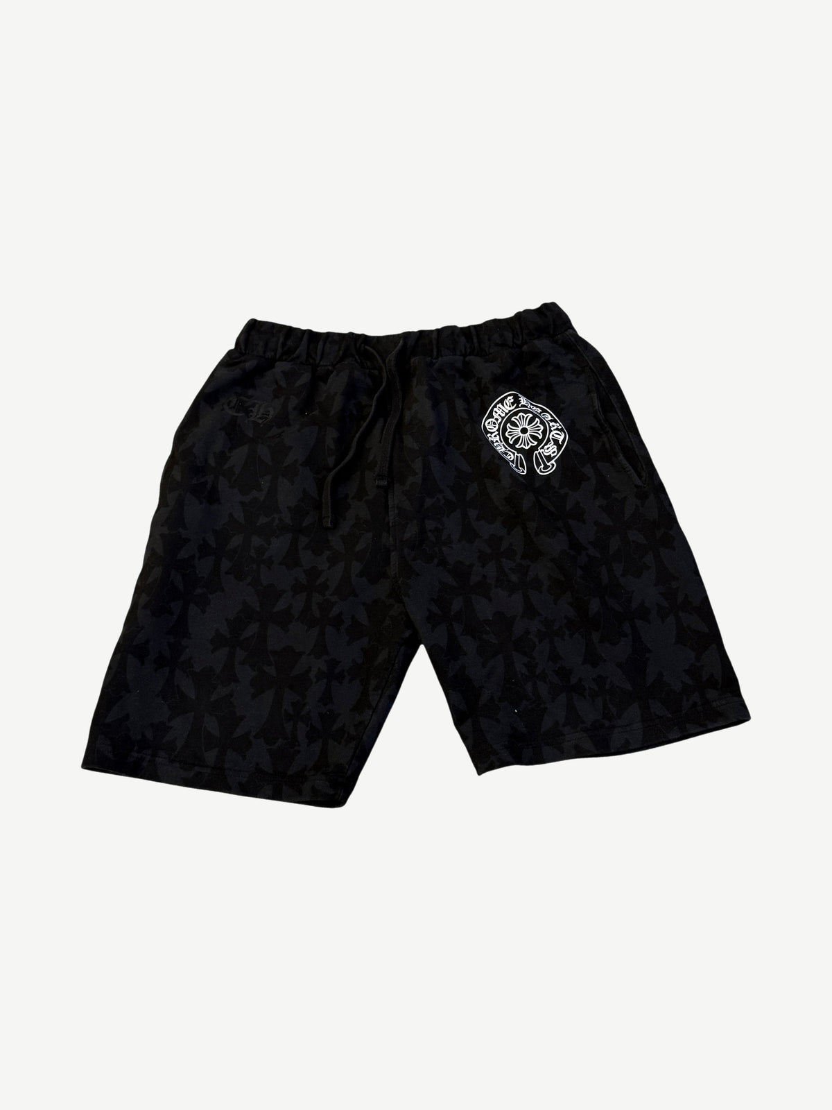 Chrome Hearts Cemetery Cross Horseshoe Sweatshorts