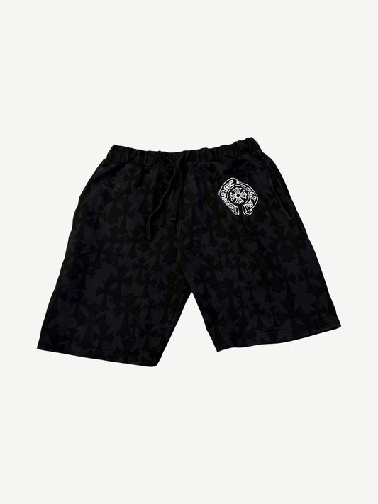 Chrome Hearts Cemetery Cross Horseshoe Sweatshorts