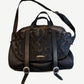 Chrome Hearts Cemetery Leather Flooded Crossbody XL Messenger Bag