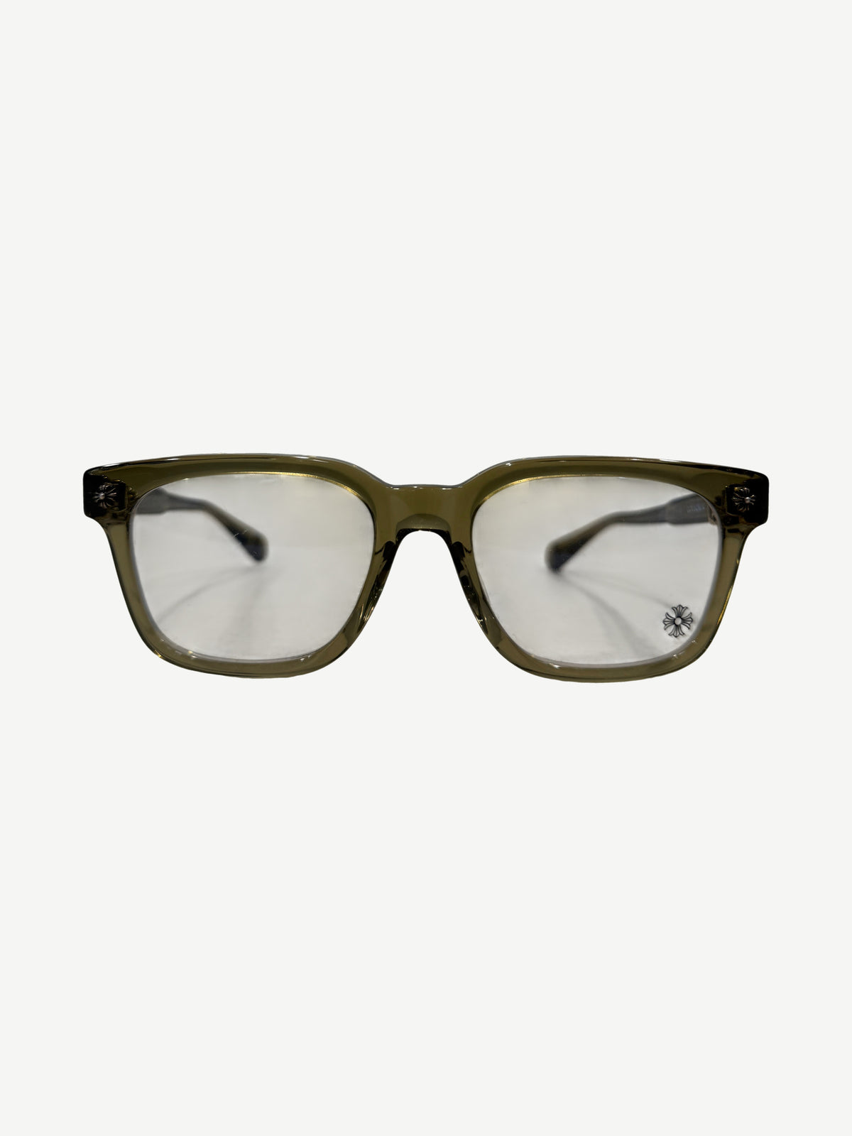 Chrome Hearts Clear Brown Cox Ucker Glasses