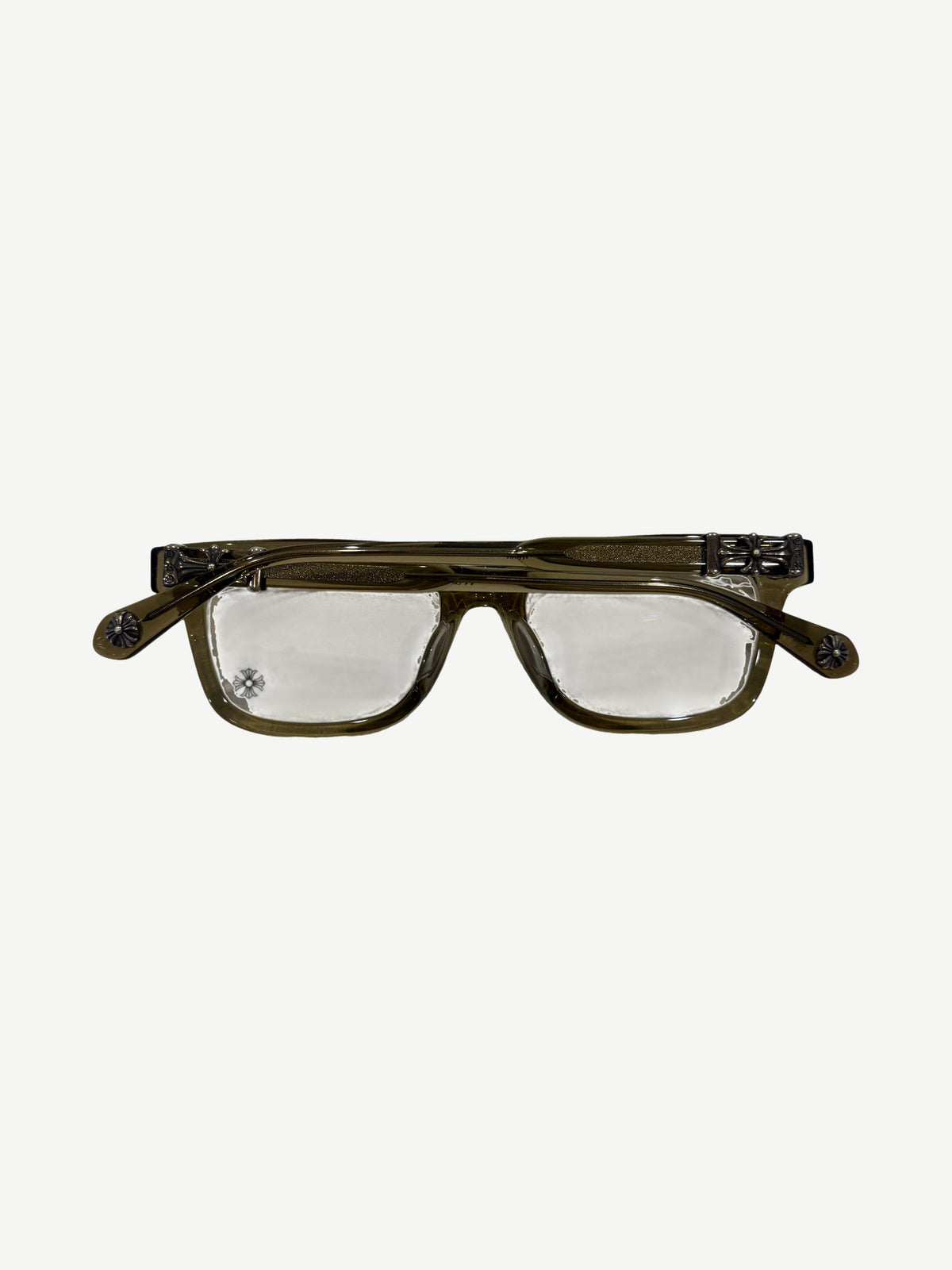Chrome Hearts Clear Brown Cox Ucker Glasses