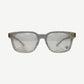 Chrome Hearts Cox Ucker eyeglasses, clear acetate frames with gold metal temple accents and dagger logo.
