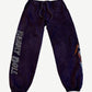 Chrome Hearts Deadly Doll Purple Dyed Sweatpants