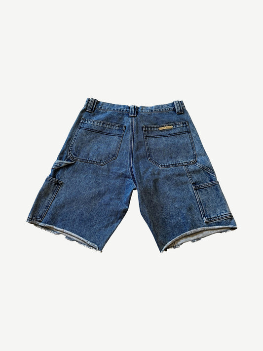 Chrome Hearts Denim Double Knee Carpenter Shorts