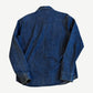Chrome Hearts Denim Leather Cross Patch Work Shirt
