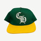 Chrome Hearts Green Yellow CH Baseball Hat