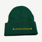 Chrome Hearts Green Yellow CH Logo Beanie