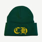 Chrome Hearts Green Yellow CH Logo Beanie
