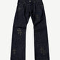 Chrome Hearts JVP Denim Cross Patch Jeans