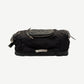 Chrome Hearts Leather Canvas Triple Cross Patch Wash Bag