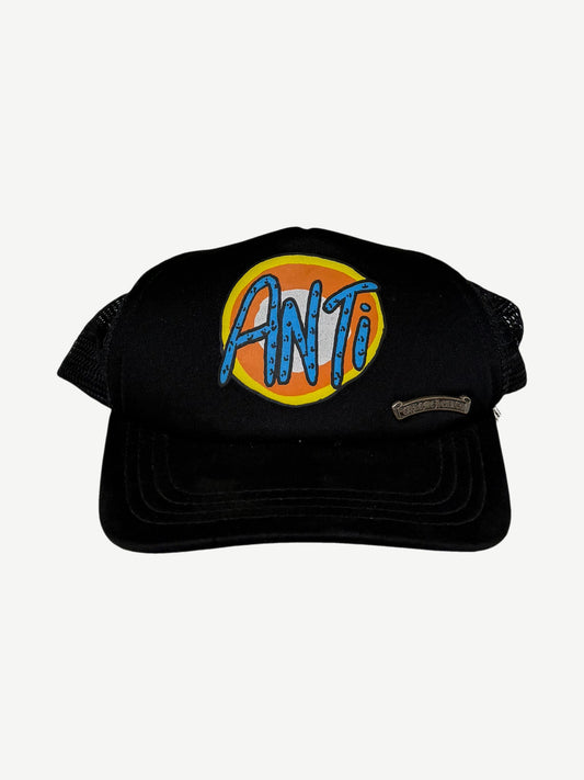 Chrome Hearts Matty Boy Anti Black Trucker Hat