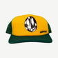 Chrome Hearts Matty Boy Green Yellow Smiley Trucker Hat