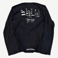 Chrome Hearts Pho Darlin longsleeve back view with Berlin Chrome Hearts graphic in white gothic script.