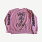 Chrome Hearts Matty Boy Pink Vanity Affair Crewneck