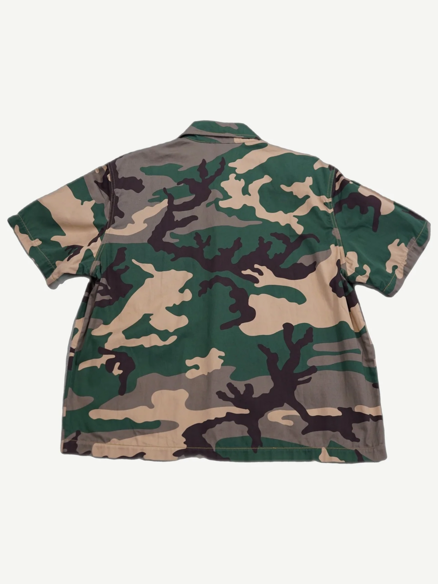 Chrome Hearts Matty Boy Sex Records Camo Button Up Shirt
