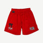 Chrome Hearts Matty Boy Red Team CH Mesh Shorts