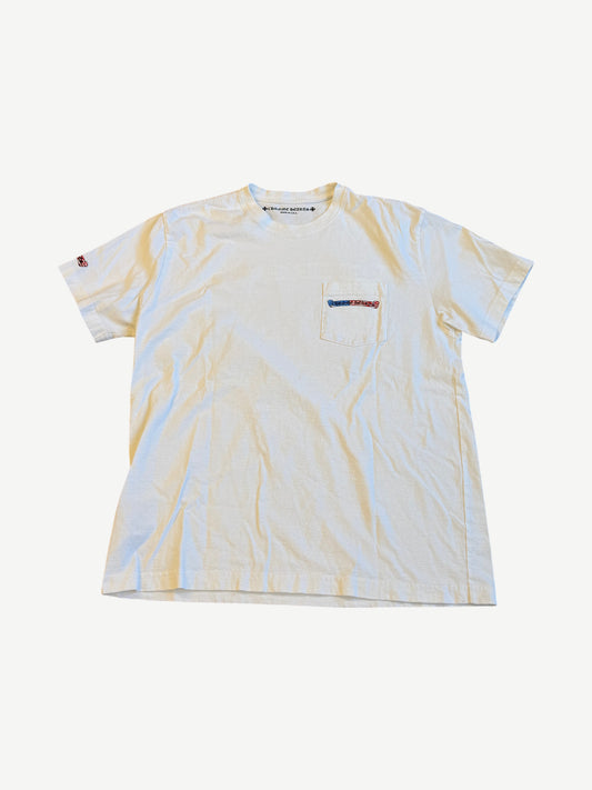 Chrome Hearts Matty Boy White USA Scroll Tee