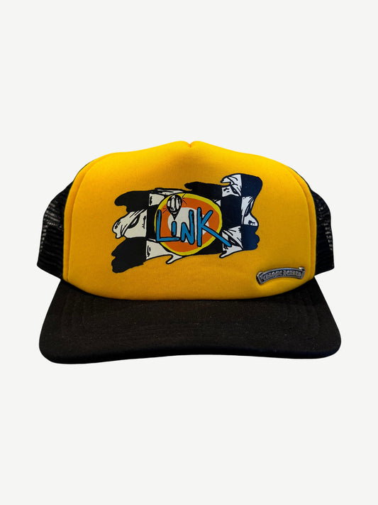 Chrome Hearts Matty Boy Yellow Sex Records Link Trucker Hat