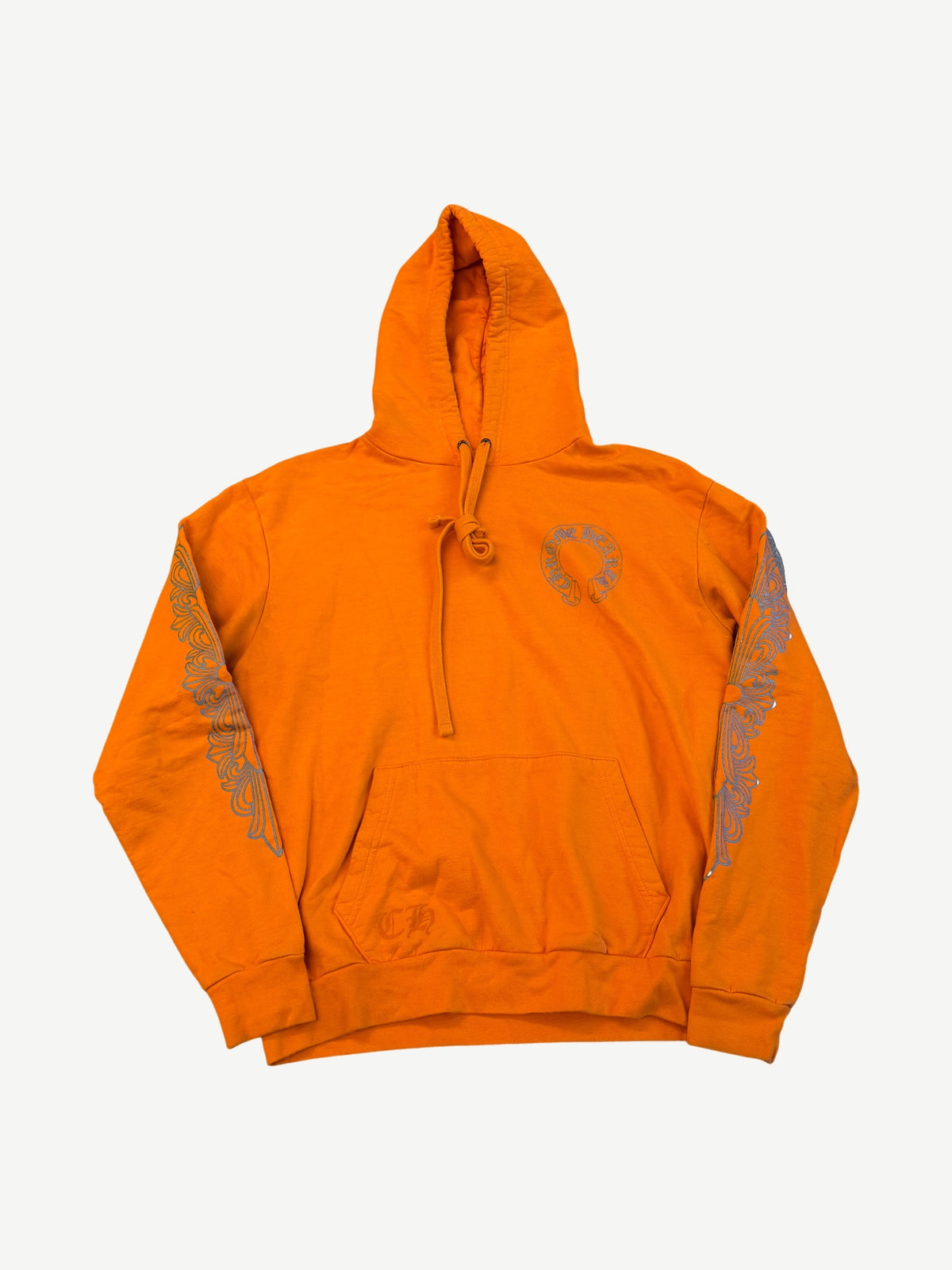 Chrome Hearts Miami Exclusive Horseshoe Floral Hoodie