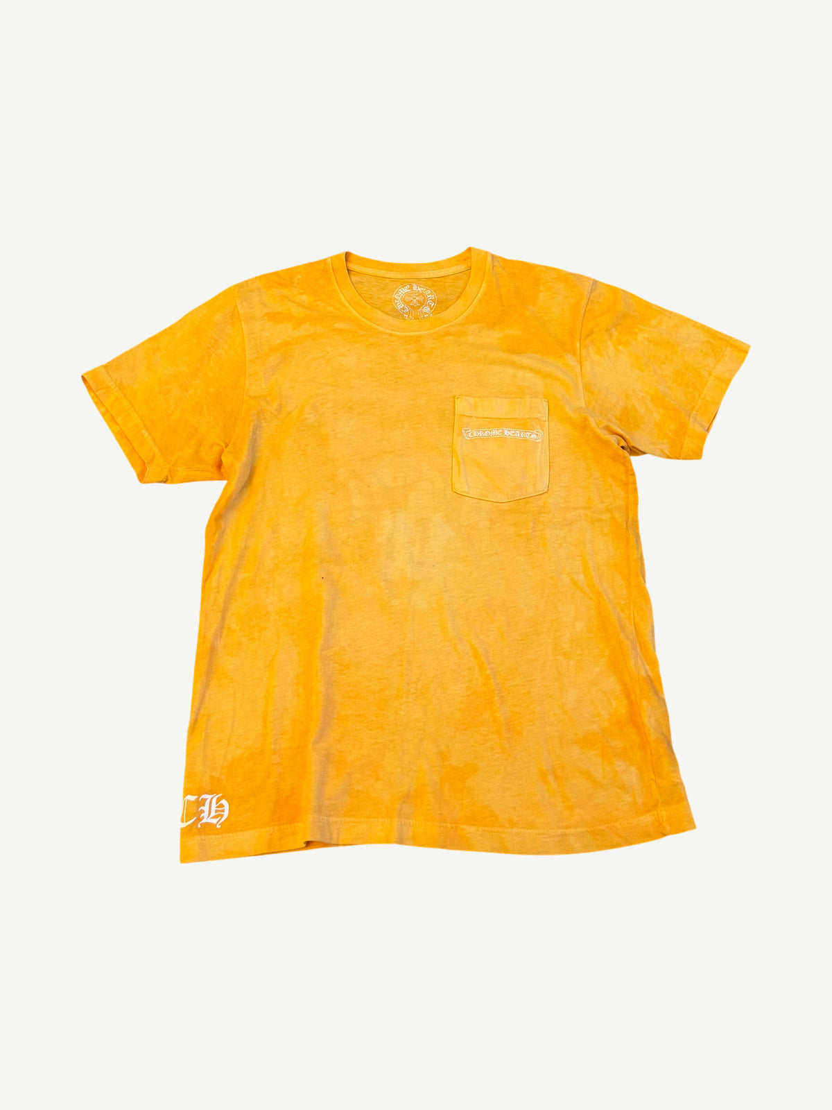 Chrome Hearts Miami Exclusive Orange Striped Dagger Tee