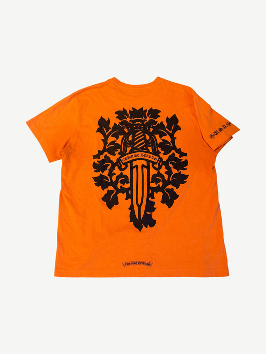 Chrome Hearts Orange Vine Dagger Tee
