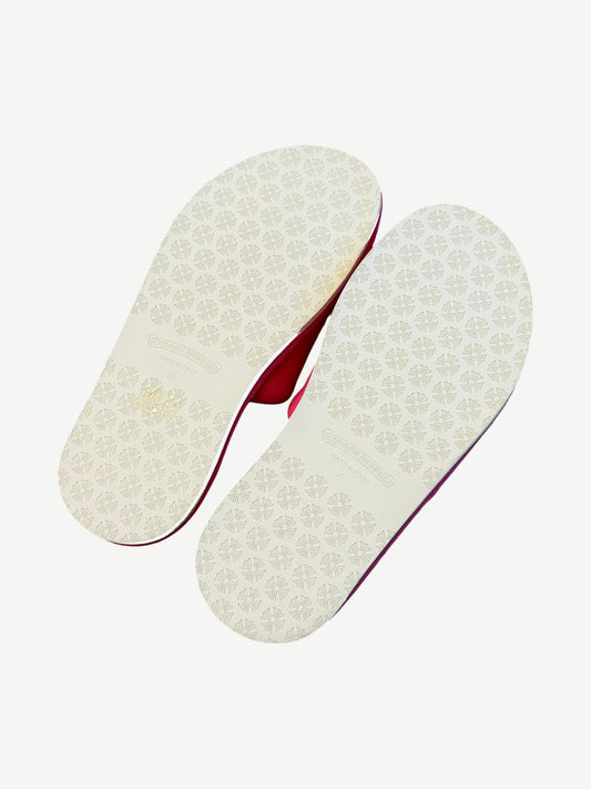Chrome Hearts Pink Malibu Exclusive Hotel Slippers