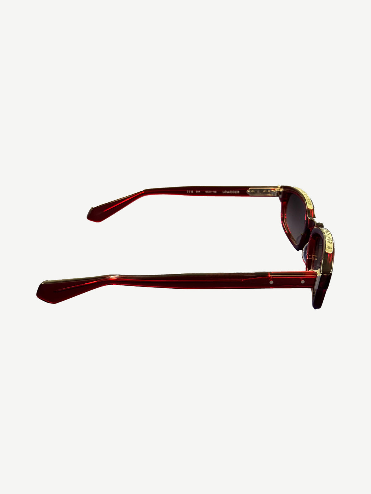 Chrome Hearts Red Lowrider Glasses