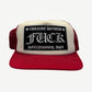 Chrome Hearts Red White Fuck Hollywood Trucker Hat