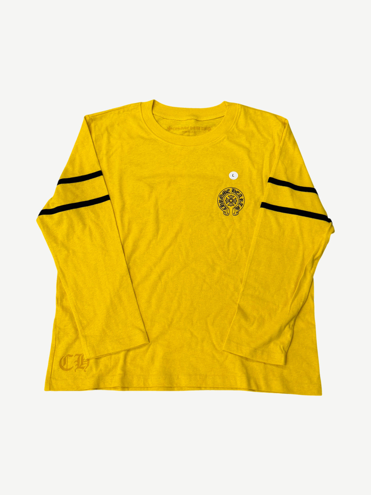 Chrome Hearts Roller Skates Yellow 33 Horseshoe Longsleeve