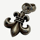 Chrome Hearts Silver Fleur Pendant with Bale