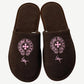 Chrome Hearts Tokyo Exclusive Brown House Slippers