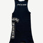 Chrome Hearts Vintage Black Fuck You T-Bar Cross Tank Top