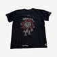 Chrome Hearts Vintage Black Red Horseshoe Cemetery Tee