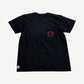 Chrome Hearts Vintage Black Red Horseshoe Cemetery Tee